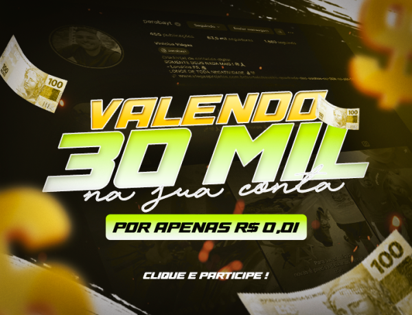 30MIL NO PATACO SORTEIO 16/08 